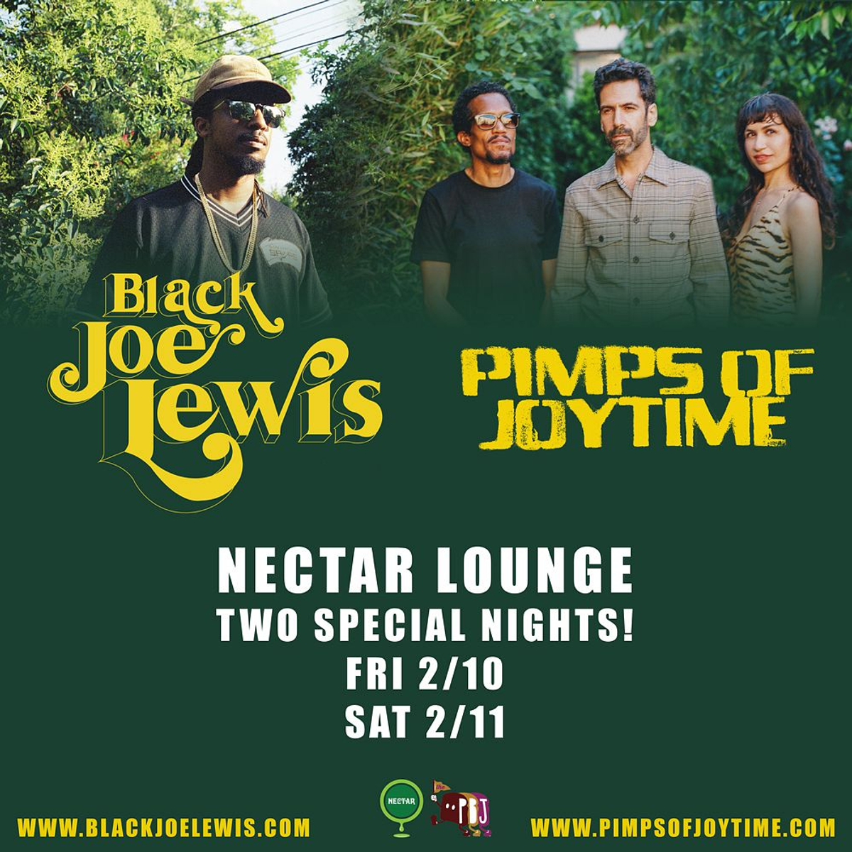 Black Joe Lewis with Pimps of Joytime at Nectar in Seattle, WA