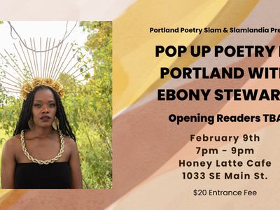 Pop Up Poetry in Portland with Ebony Stewart