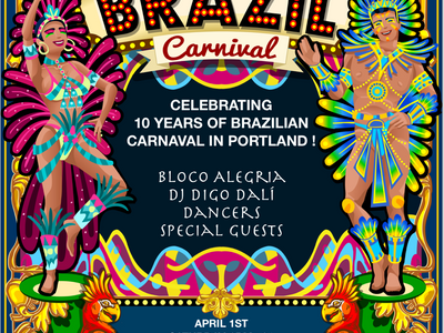 10th Annual Brazilian Carnaval Ball: A Decade of Light!