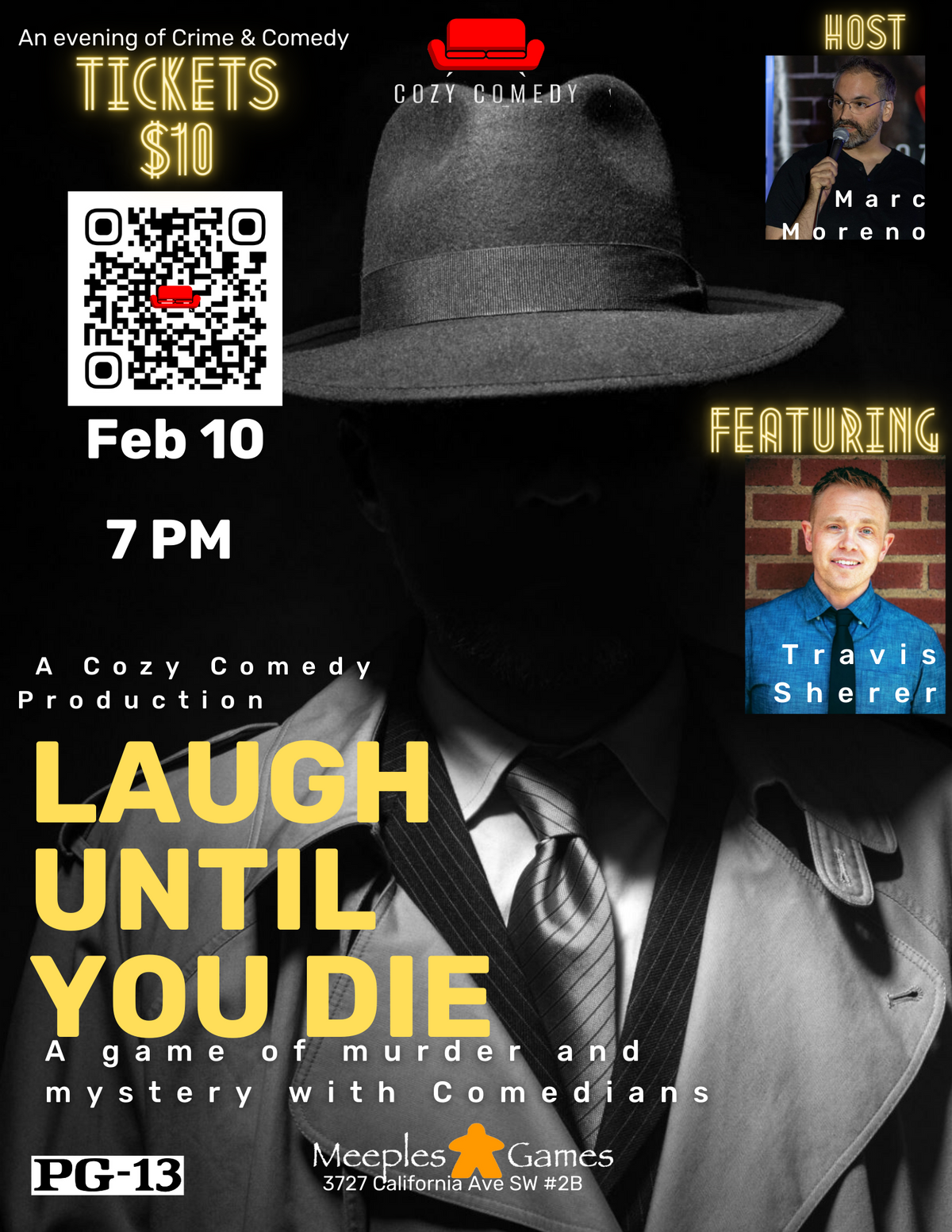 Laugh Until You Die - An Interactive Comedy Gameshow! at Meeples Games ...