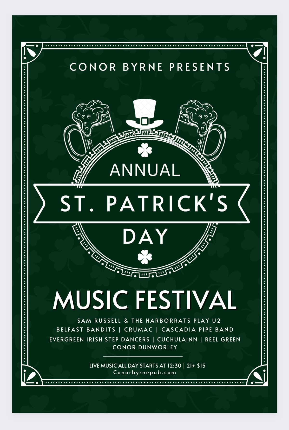 Conor Byrne St. Patrick’s Day 2023 at Conor Byrne Pub in Seattle, WA ...