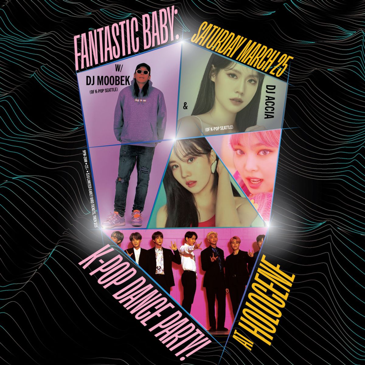 Fantastic Baby: K-Pop Dance Party at Holocene in Portland, OR - Sat, Mar 25  - EverOut Portland