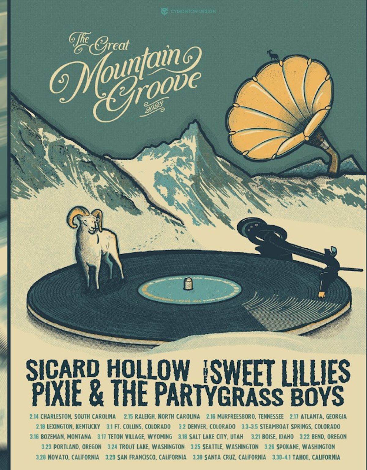 The Great Mountain Groove with Sicard Hollow, The Sweet Lillies, and ...