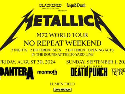 Metallica: M72 World Tour