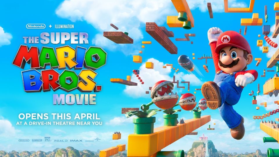 The Super Mario Bros. Movie with Shrek at 99W Drive-In in Newberg, OR ...