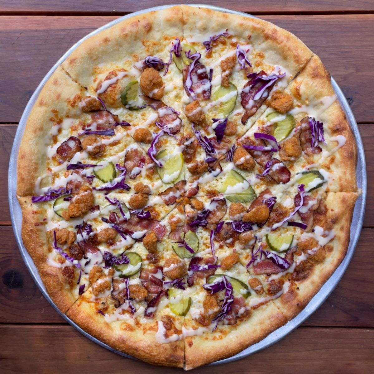 Fowl Play at Straight From New York Pizza in Potland, Oregon Multiple