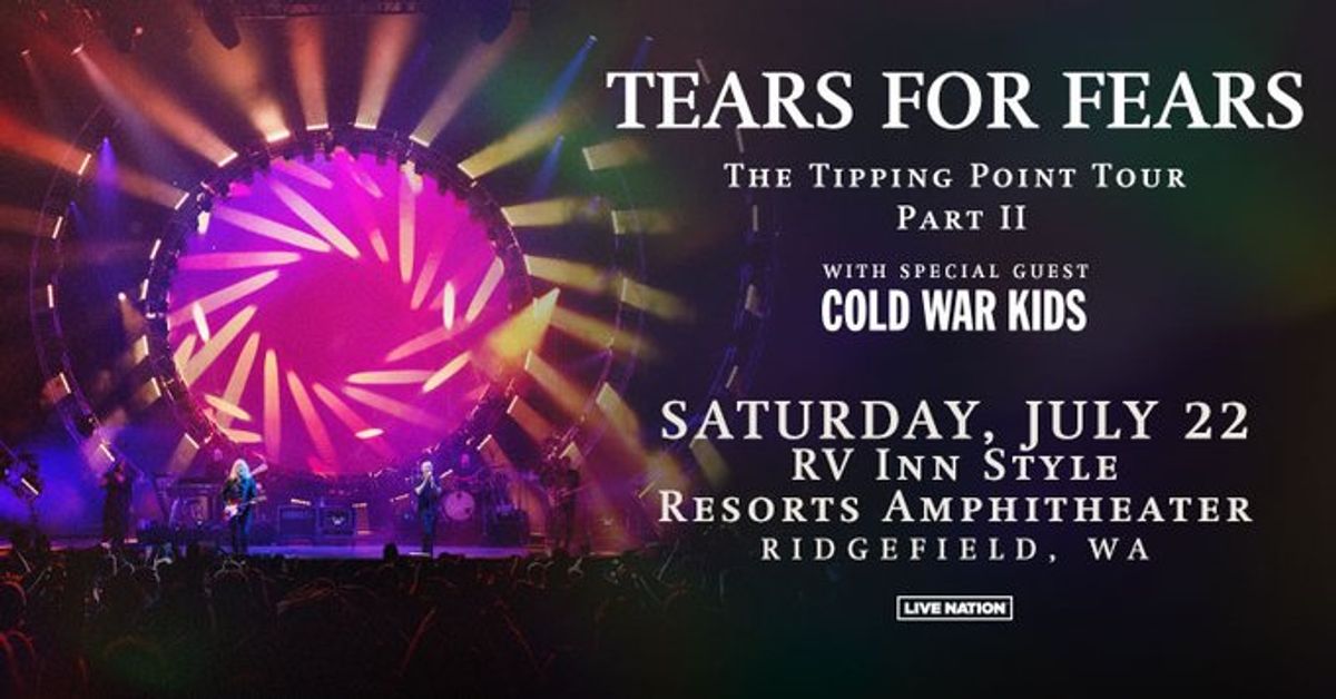 Tears for Fears The Tipping Point Tour Part II at RV Inn Style Resorts