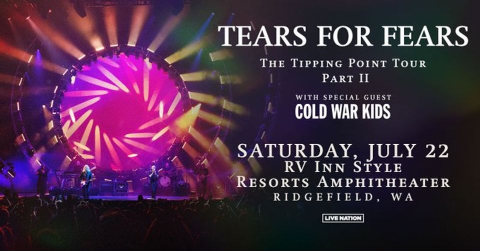 Tears for Fears: The Tipping Point World Tour 2022 – Credit Union