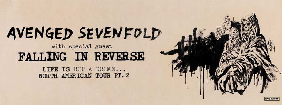 Avenged Sevenfold Add Fall Leg to 'Life Is But a Dream… Tour' - Audio Ink  Radio