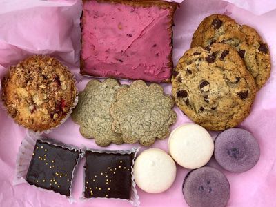 Treat your mom to a box of almost-too-pretty-to-eat baked goods from <a href="https://everout.com/portland/locations/farina-bakery/l43453/">Farina Bakery</a>.