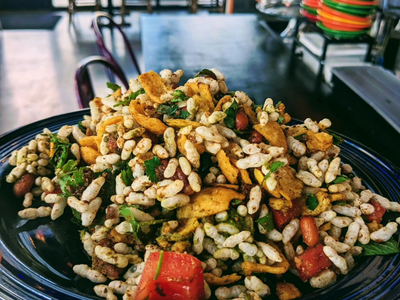 Nosh on a version of bhel puri made with Fritos at <a href="https://everout.com/portland/locations/chaat-wallah/l43544/">Chaat Wallah</a>, which reopens at <a href="https://everout.com/portland/locations/upright-brewing/l41024/">Upright Brewing Beer Station</a> today.