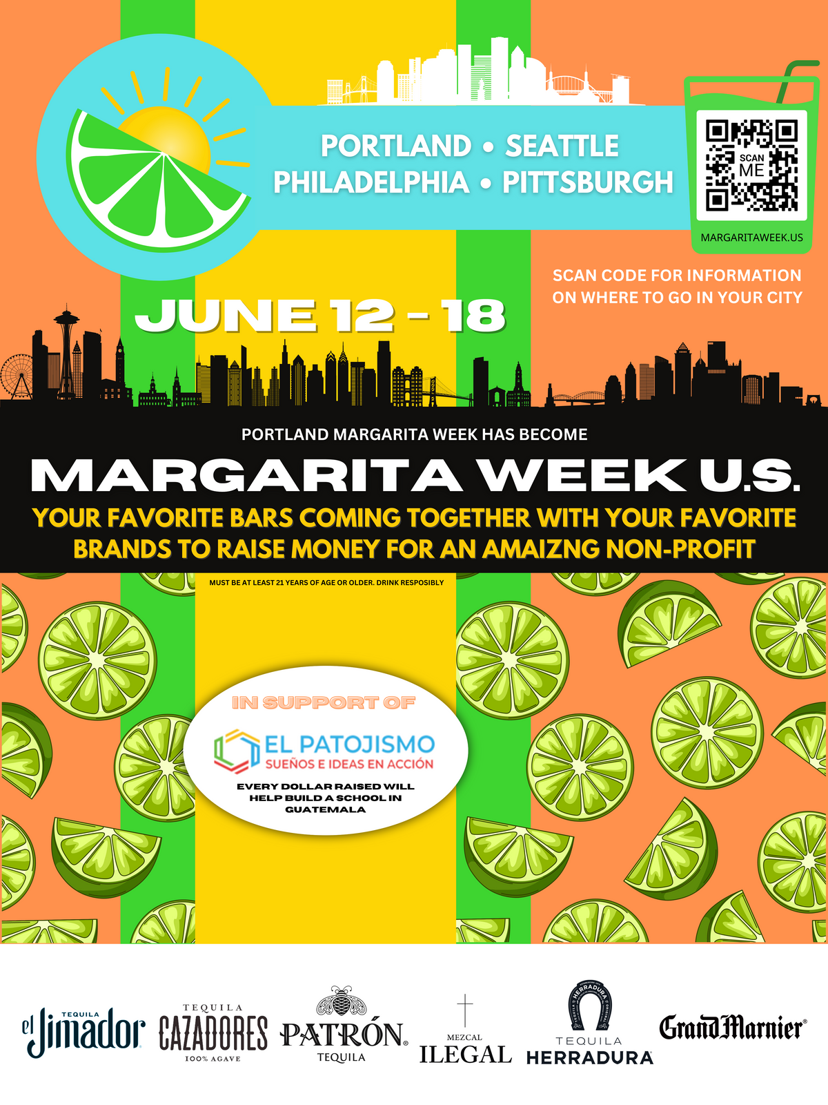 Margarita Week U.S. Every day, through June 18 EverOut Seattle