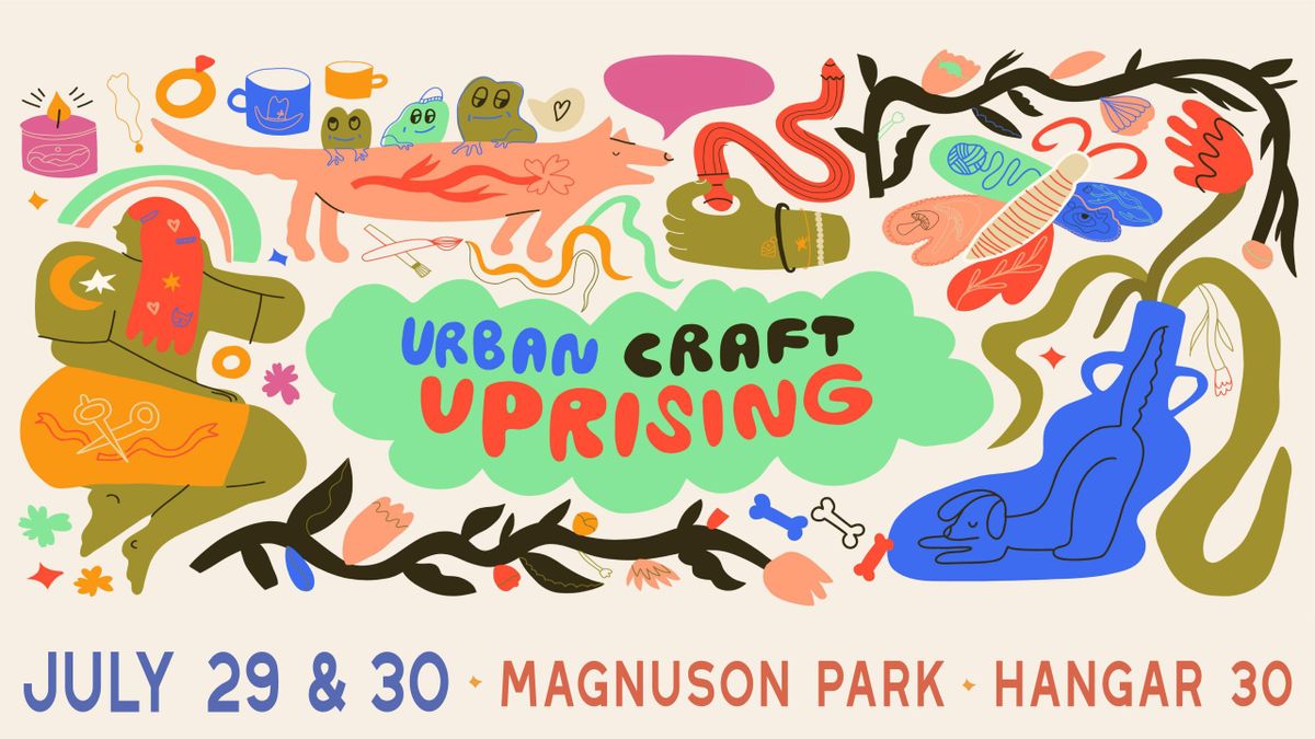 Urban Craft Uprising Summer Show at Magnuson Park Hangar 30 in Seattle