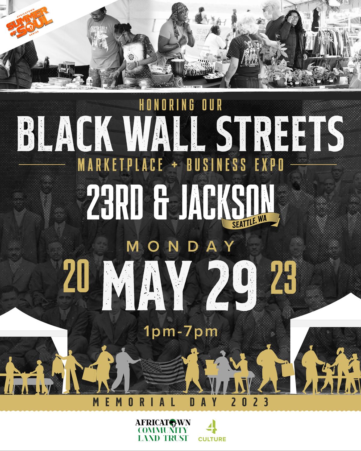 Honoring Our Black Wall Streets at 23rd and Jackson in Seattle, WA