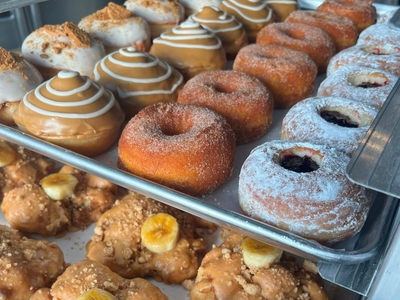Use National Doughnut Day as an excuse to visit the recently opened <a class="add-to-list-link" href="https://everout.com/seattle/locations/doce-donut-co/l43549/" data-model="attractions.location" data-oid="43549">Doce Donut Co.</a>.