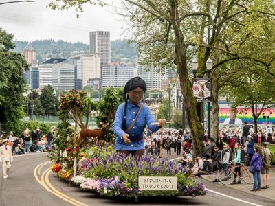 <a href="https://everout.com/portland/events/portland-rose-festival-2023/e137500/">Portland Rose Festival</a>'s Grand Floral Parade will take to the streets this Saturday.