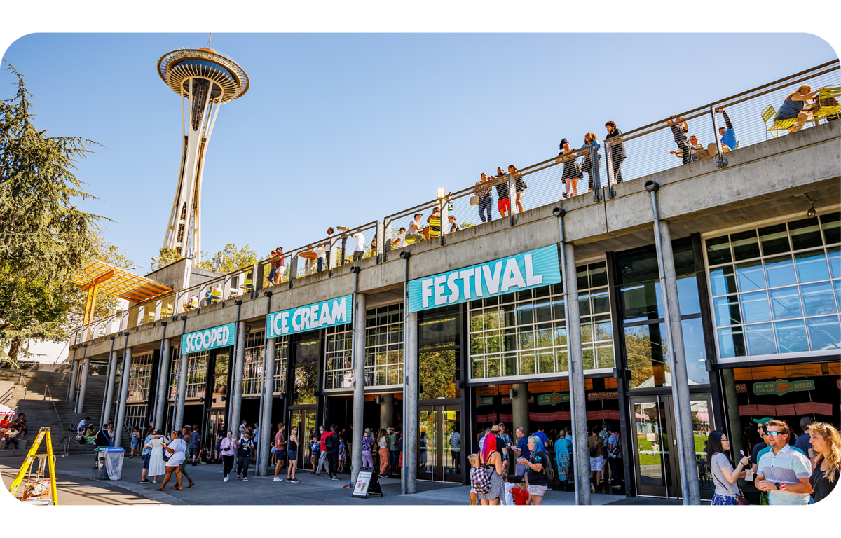 Scooped! Ice Cream Festival at Seattle Center in Seattle, WA Every