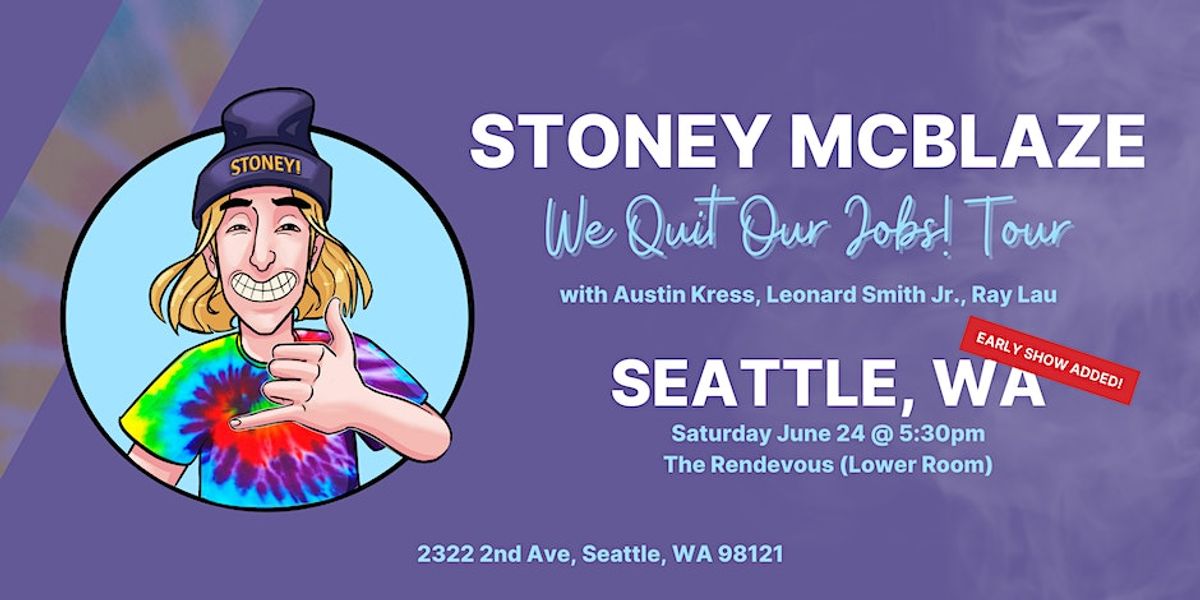We Quit Our Jobs! Tour at Rendezvous in Seattle, WA - Saturday, June 24 ...
