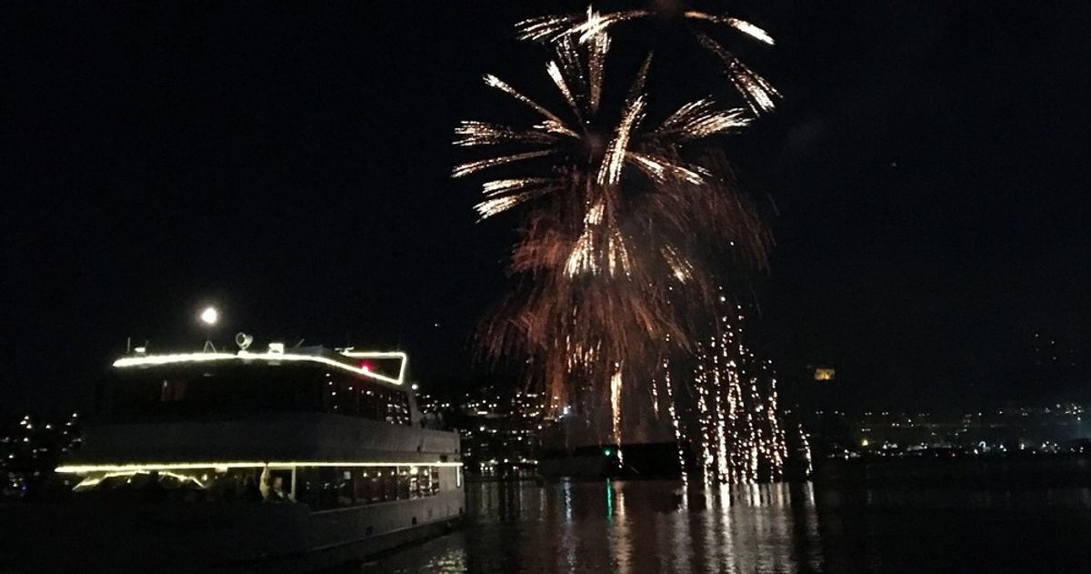 4th july fireworks downtown seattle