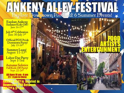 Ankeny Alley Festival: Autumn Solstice/Fall Kick-Off