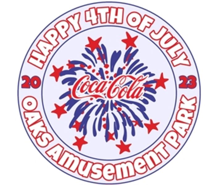 Oaks Amusement Park 4th of July Spectacular at Oaks Amusement Park in