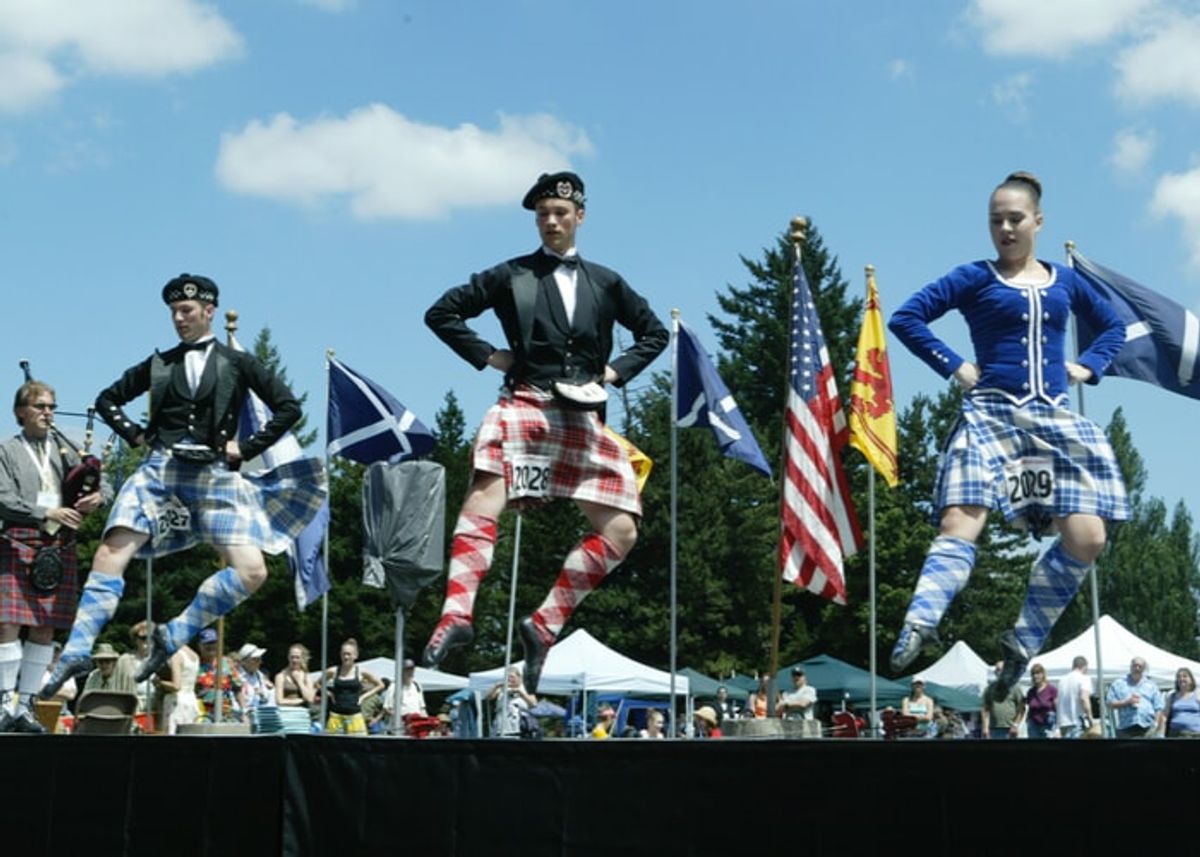 Portland Highland Games at Mt. Hood Community College in Gresham, OR