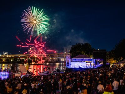 A spectacular Fourth of July fireworks show will put a cap on the <a href="https://everout.com/portland/events/waterfront-blues-festival-2023/e139789/">Waterfront Blues Festival</a>.