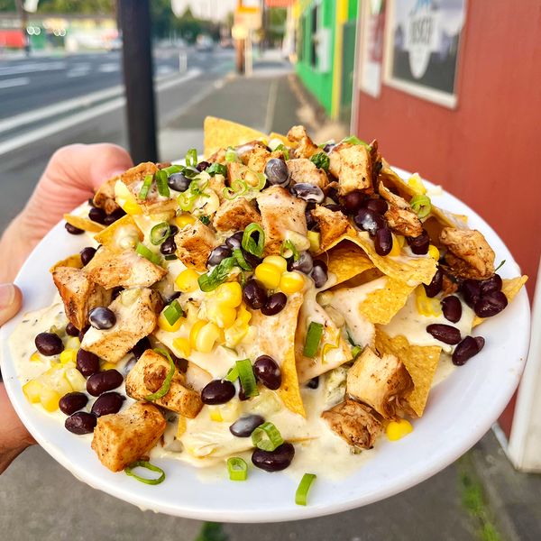 Chicken Poblano Nacho