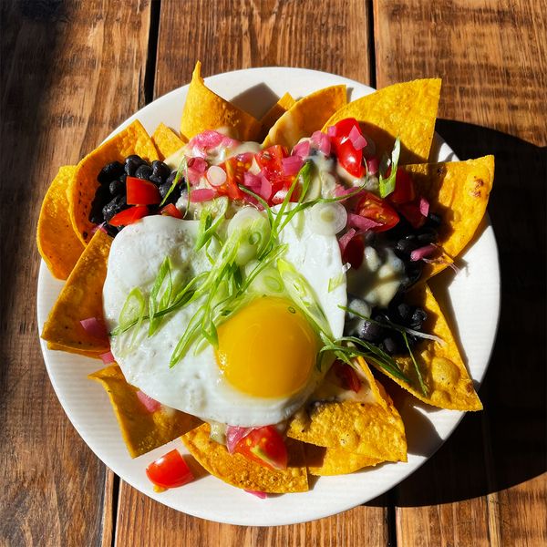 Green Chile Nachos