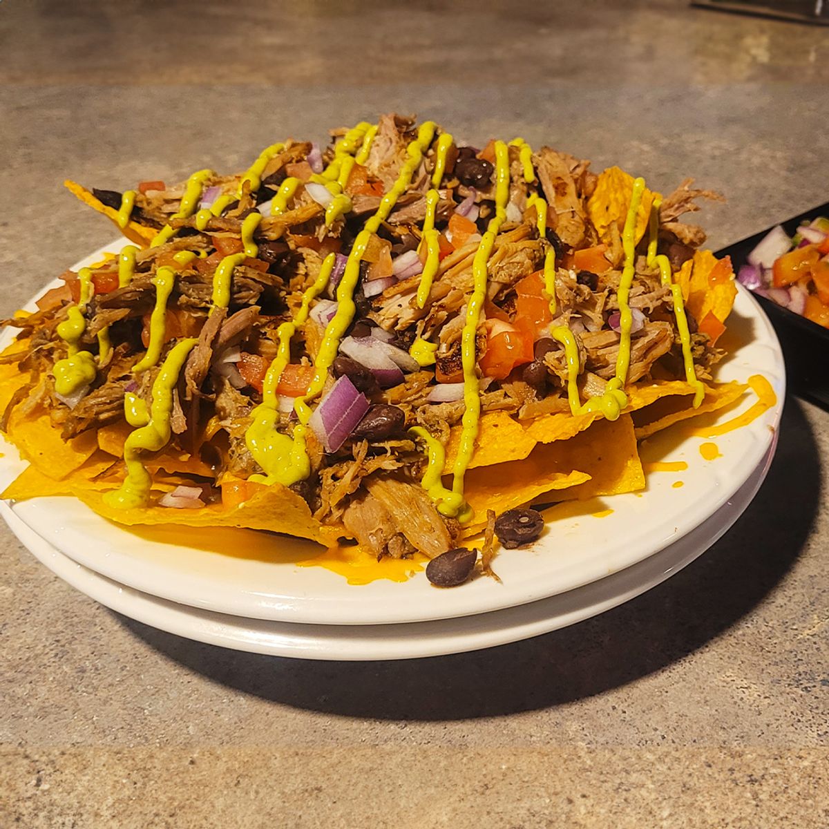 Zesty Fiesta Nacho at Bucket Brigade Sports Bar & Restaurant in