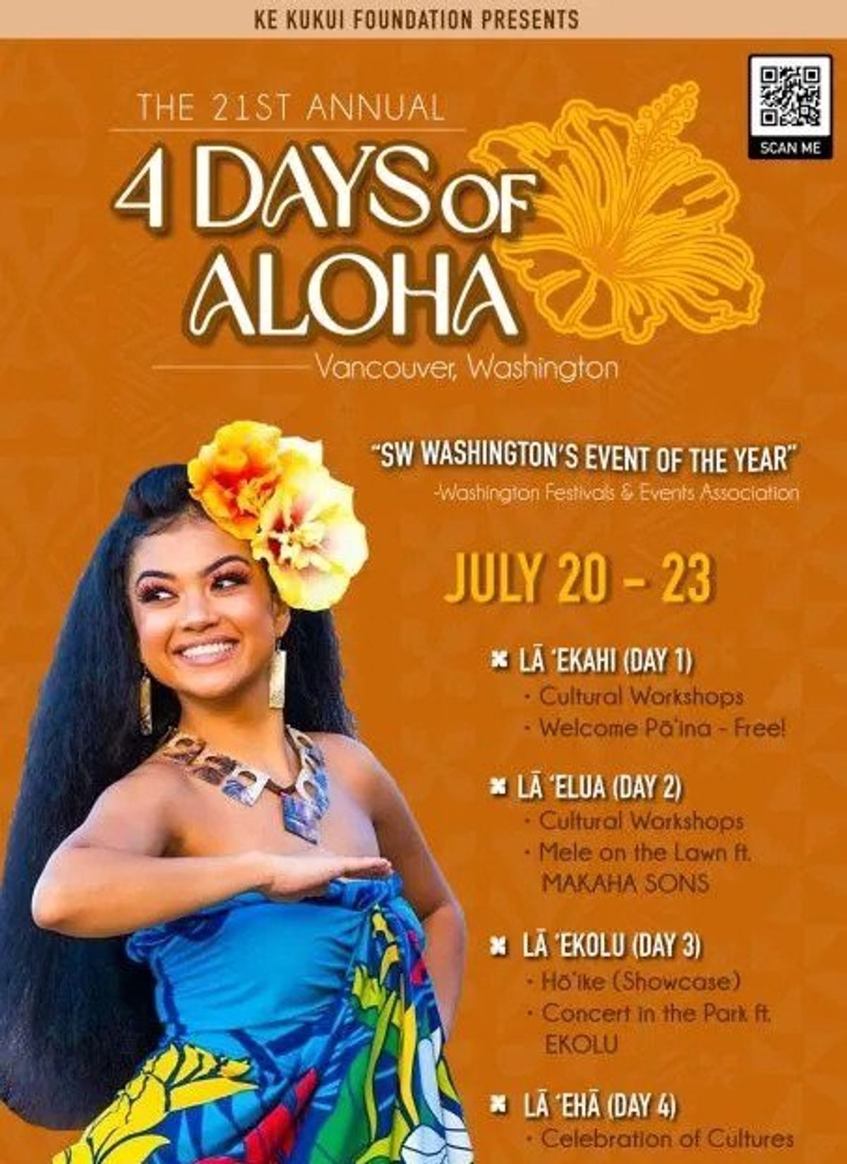 4 Days of Aloha at Esther Short Park in Vancouver, WA - Every day ...