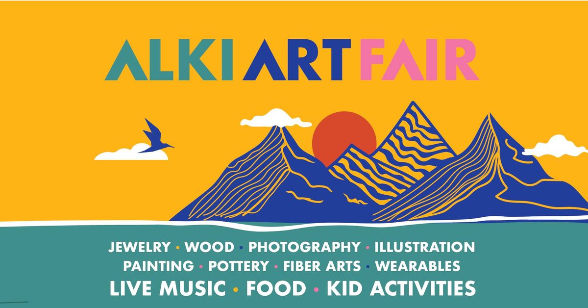 Alki Art Fair at Alki Beach in Seattle, WA Every day, through July 23