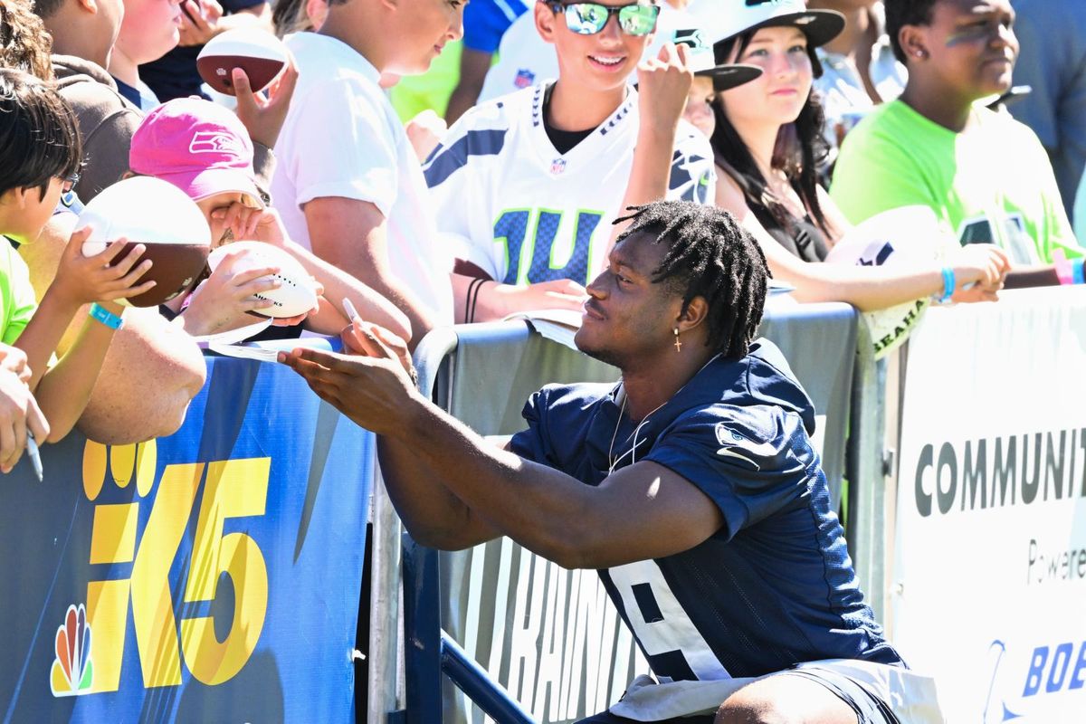 Seahawks 2023 training camp: 200 more photos from practice at the VMAC