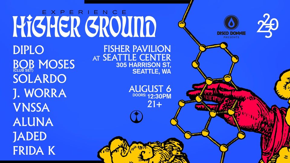 Higher Ground Seattle at Fisher Pavilion in Seattle, WA Sunday