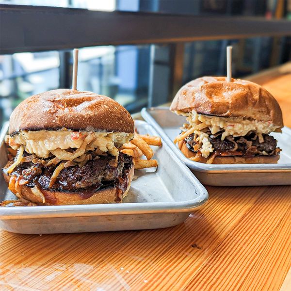 Smoky Pimento BBQ Burger