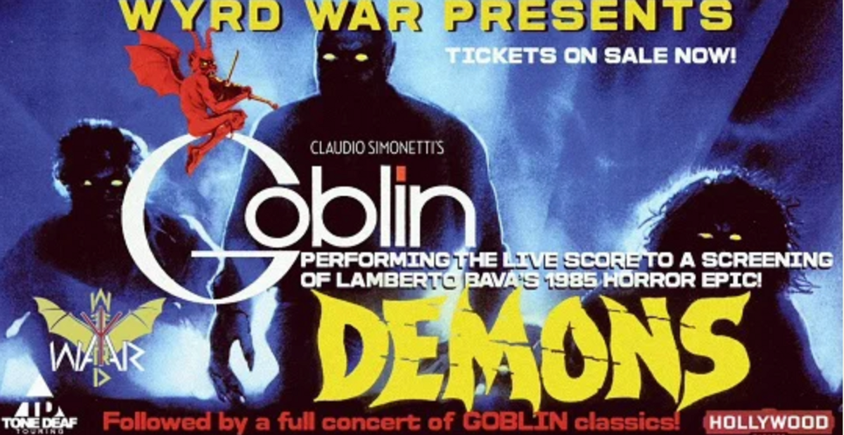 Claudio Simonetti's Goblin with Demons at Hollywood Theatre in