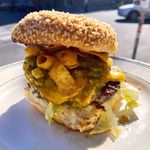 Green Chili Cheese Burger: Grand Fir Brewing (part of Portland Mercury's Burger Week 2023)
