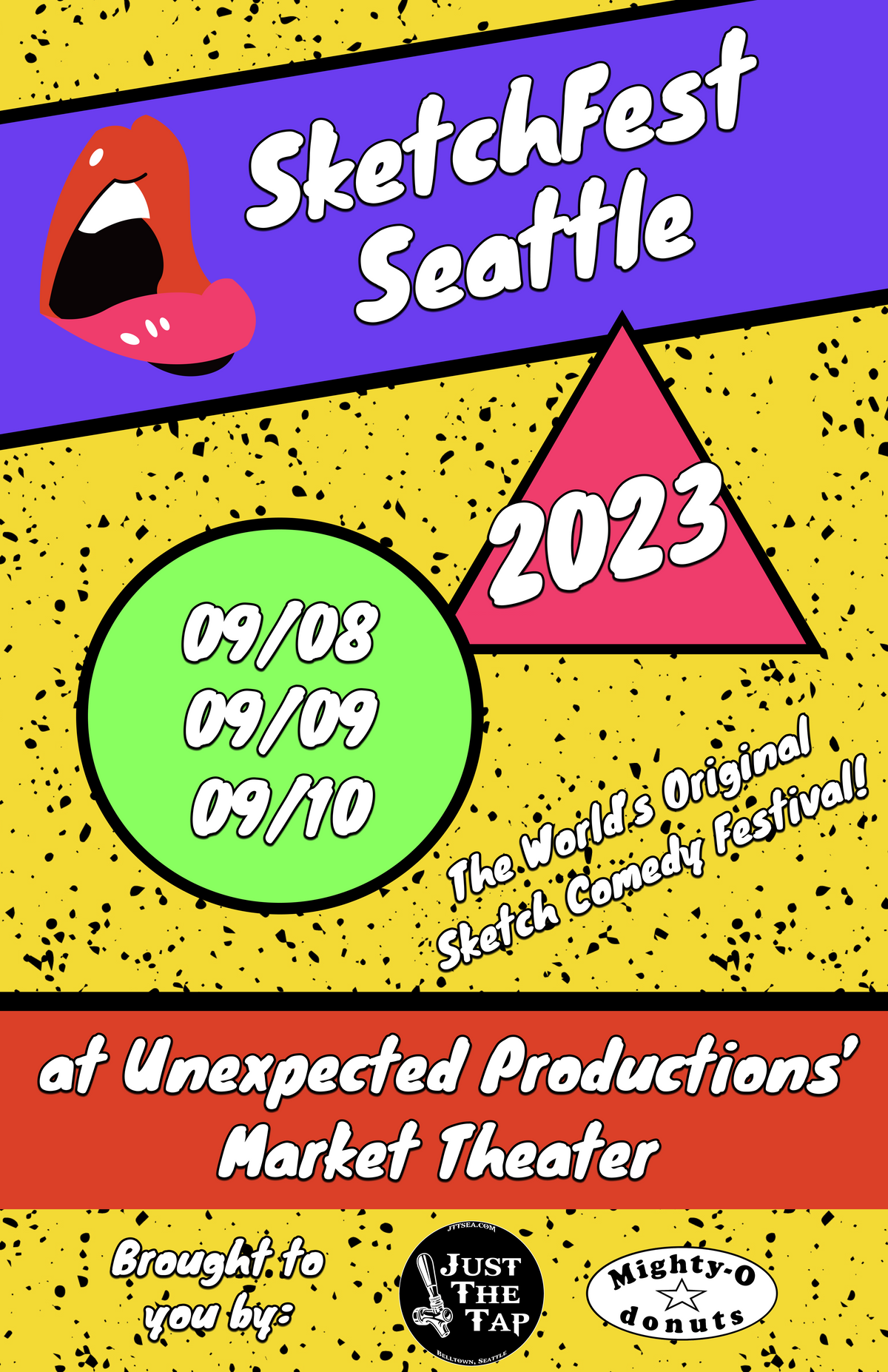 SketchFest Seattle 2023 at Unexpected Productions' Market Theater in