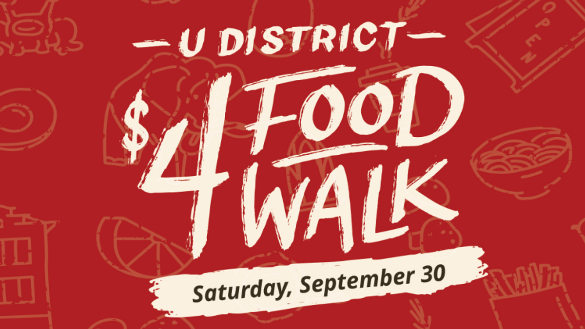 U District 4 Food Walk at University District in Seattle, WA