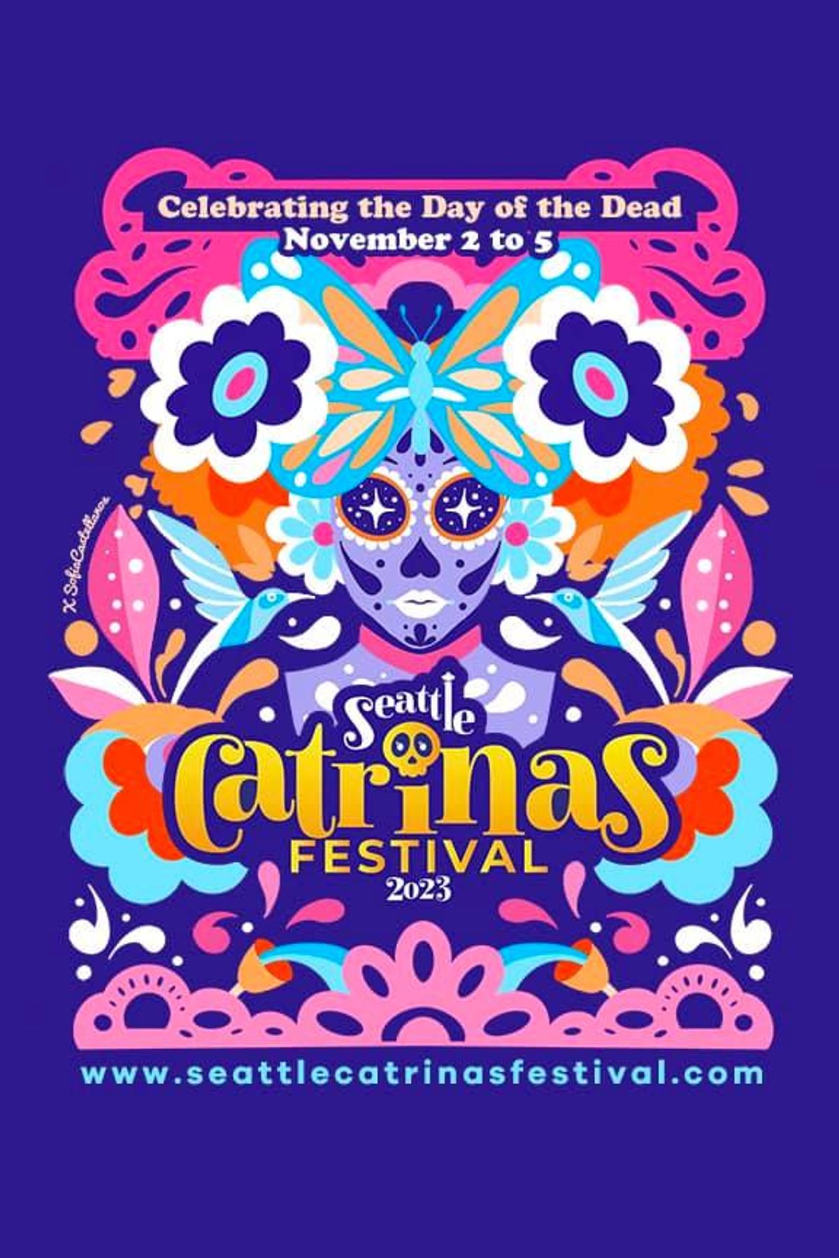 Seattle Catrinas Festival 2023 at Town Hall Seattle in Seattle, WA 