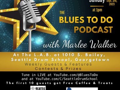 Blues To Do podcast with Marlee Walker, Sundays 1pm