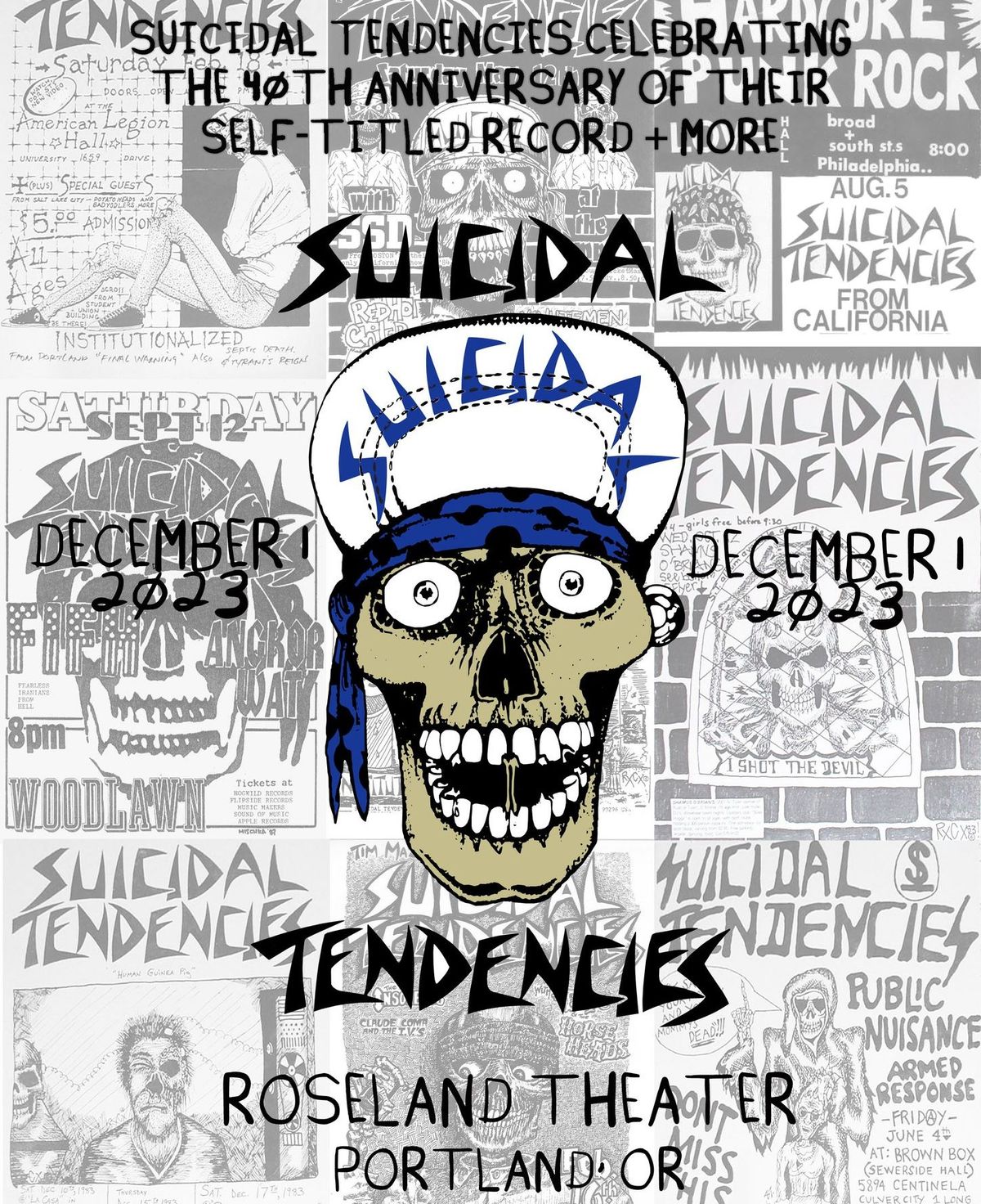 Suicidal Tendencies at Roseland Theater in Portland, OR - Friday 