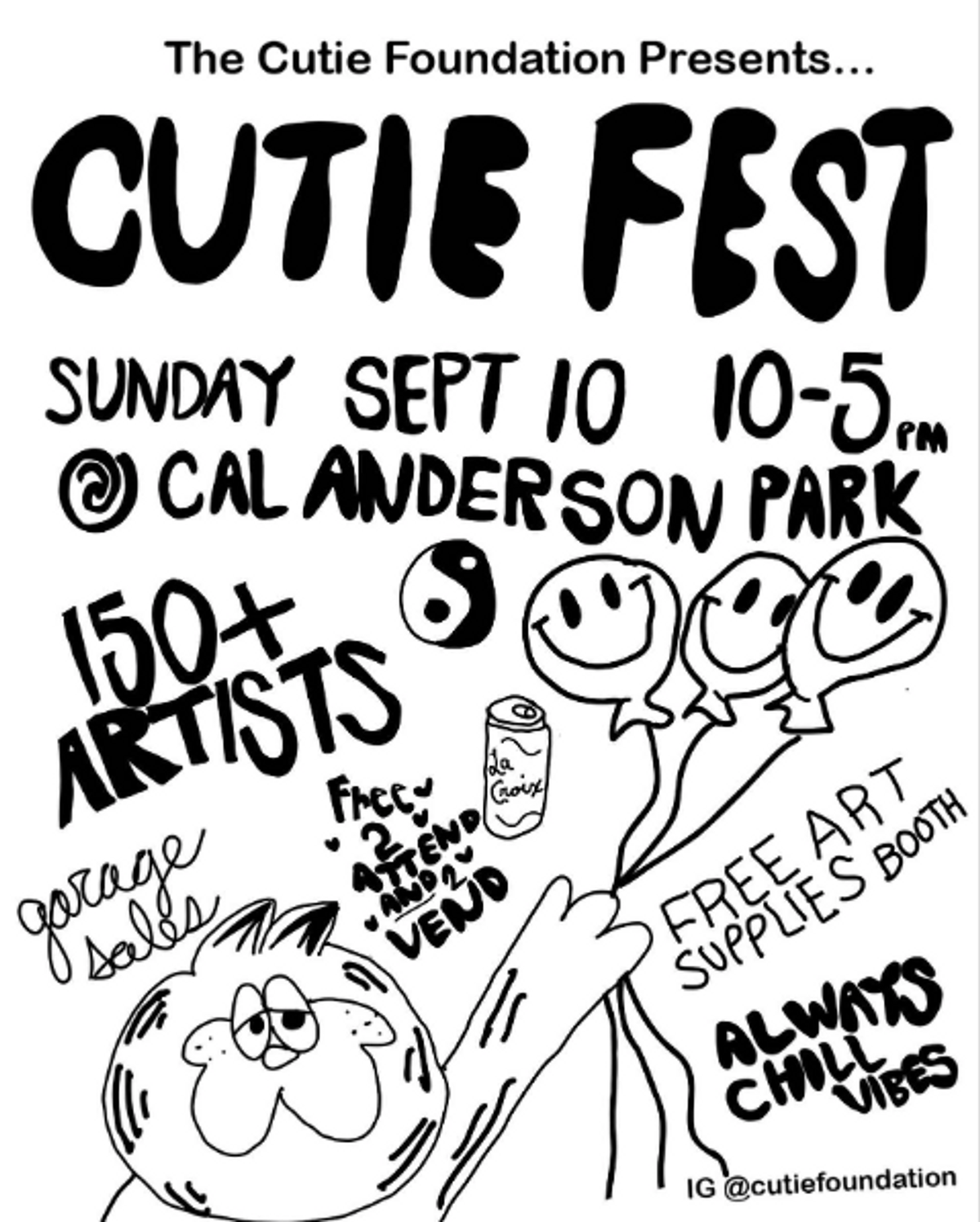 Cutie Fest at Cal Anderson Park in Seattle, WA - Sunday, September 10 ...