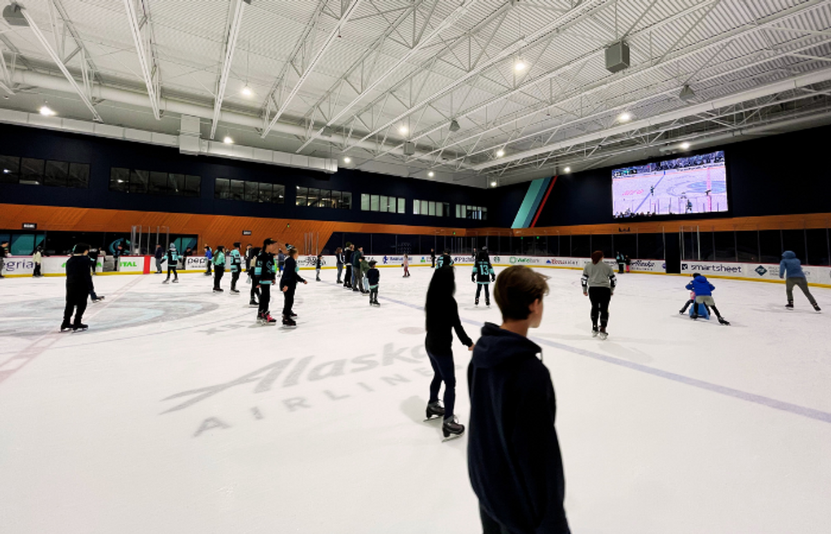 Kraken Skate & Watch Party at Kraken Community Iceplex in Seattle, WA ...