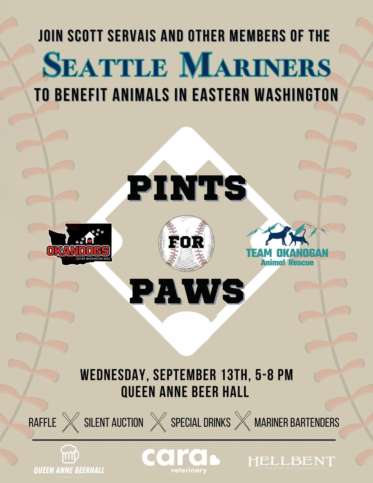 Pints for Paws at Queen Anne Beerhall in Seattle, WA - Wednesday ...