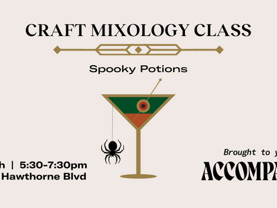 Craft Mixology Class - Spooky Potions