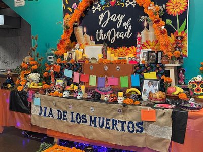 Día de Los Muertos at the Portland Mercado