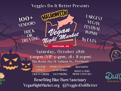 Halloween Vegan Night Market Portland