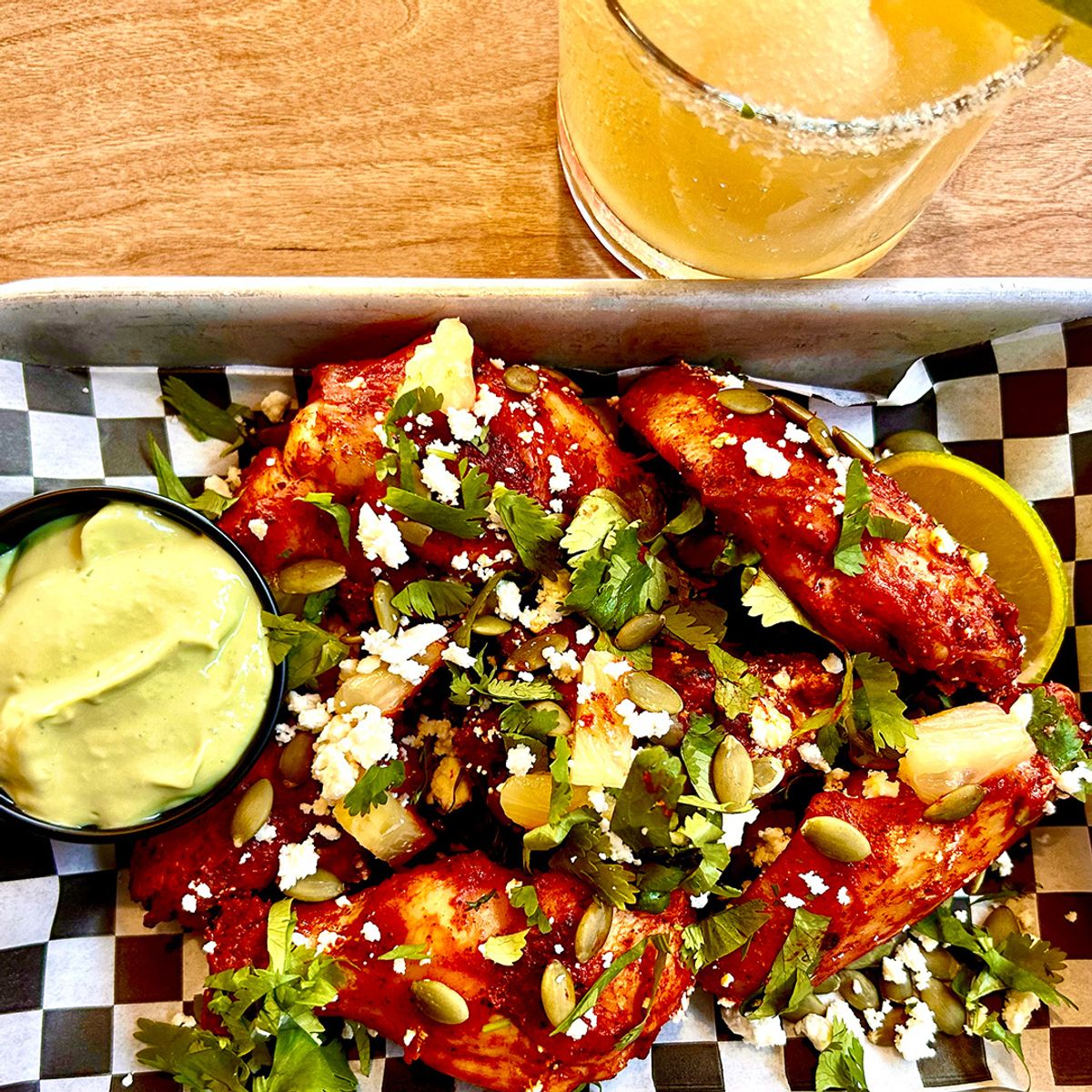 Al Pastor Wings At Bunk Bar In Portland Or Every Day Through