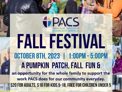PACS Fall Festival Fundraiser